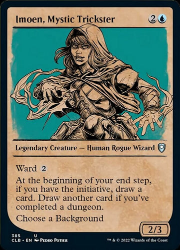 Imoen, la embaucadora mística (escaparate) [Commander Legends: Battle for Baldur's Gate] 