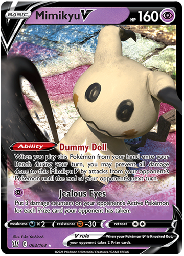 Mimikyu V (062/163) [Espada y escudo: estilos de batalla] 