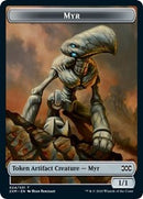Myr (024) // Thopter (026) Double-Sided Token [Double Masters Tokens]-1