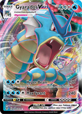 Gyarados VMAX (029/203) [Espada y escudo: Cielos evolutivos] 