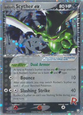 Ex-Scyther de Rocket (102/109) [EX: El Equipo Rocket regresa] 