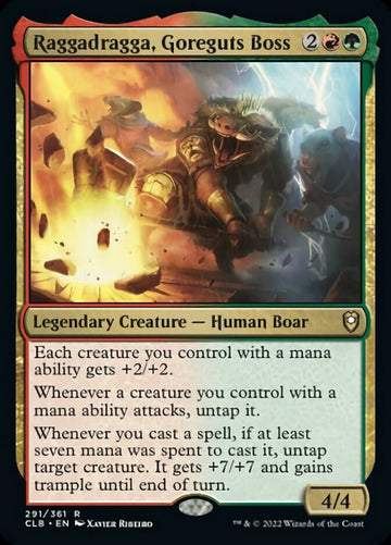 Raggadragga, jefe Goreguts [Commander Legends: Batalla por Baldur's Gate] 