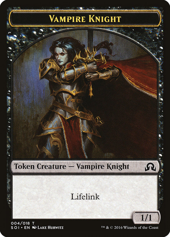 Ficha de Caballero Vampiro [Fichas de Sombras sobre Innistrad] 