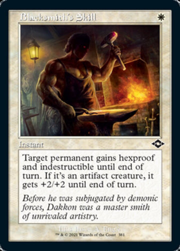 Blacksmith's Skill (Retro Foil Etched) [Modern Horizons 2] - 0