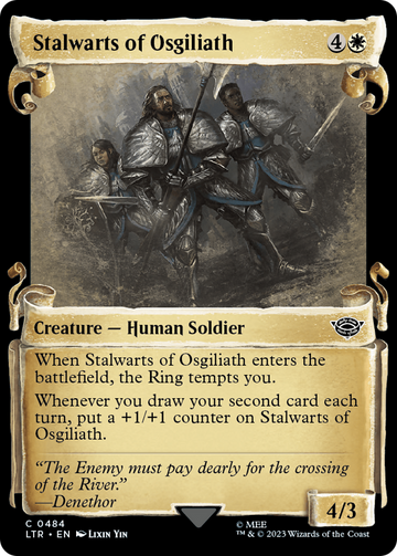 Los incondicionales de Osgiliath [Pergaminos de presentación de El Señor de los Anillos: Cuentos de la Tierra Media] 