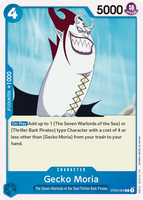 Gecko Moria [Baraja de inicio: Los siete señores de la guerra del mar] 