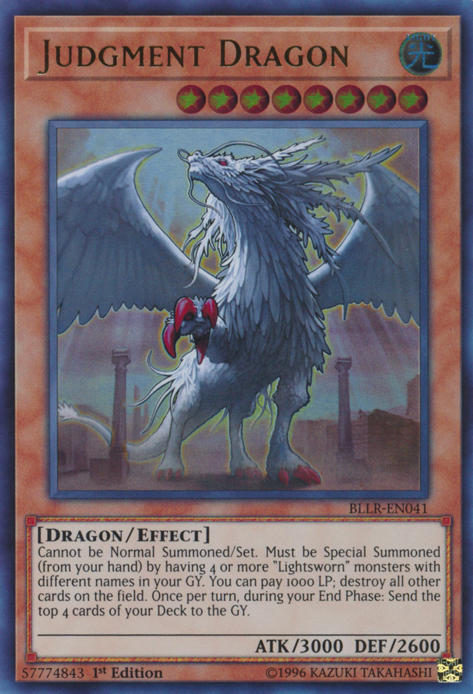 Dragón del Juicio [BLLR-EN041] Ultra Raro 