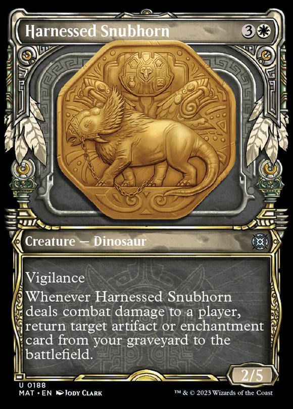 Snubhorn enjaezado (esfera de Halo de exhibición) [March of the Machine: The Aftermath] 