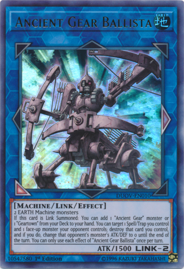 Balista de equipo antiguo [DUOV-EN010] Ultra rara 