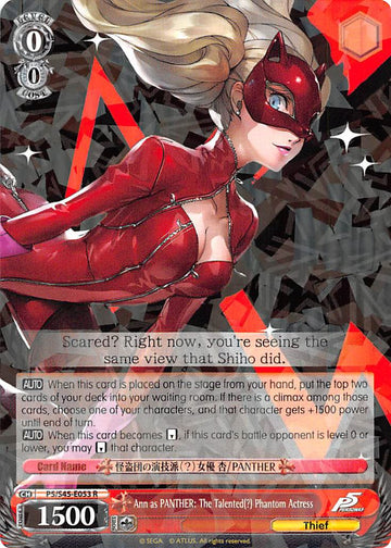 Ann como PANTHER: La talentosa actriz fantasma (P5/S45-E053 R) [Persona 5] 