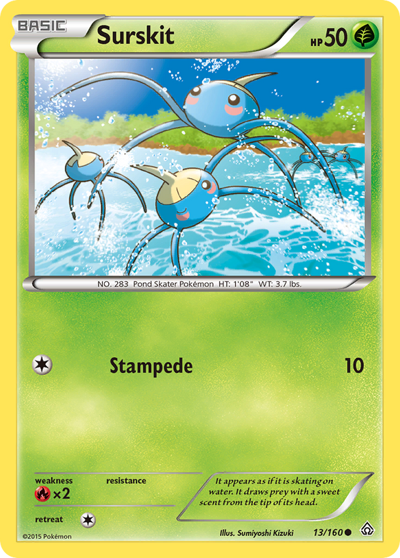 Surskit (13/160) [XY: Choque primigenio] 