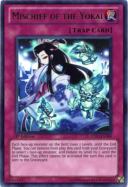 Travesuras de los Yokai [STBL-EN089] Ultra Raro 