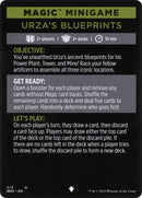 Urza's Blueprints (Magic Minigame) [The Brothers' War Minigame]-1