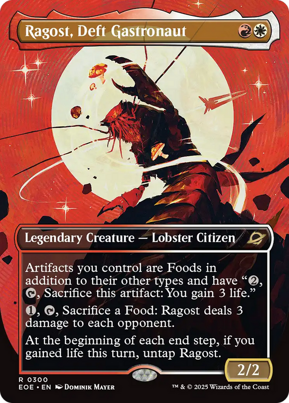 Ragost, Deft Gastronaut (Borderless) [Edge of Eternities]