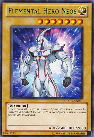 Héroe elemental Neos (verde) [DL12-EN001] Raro 