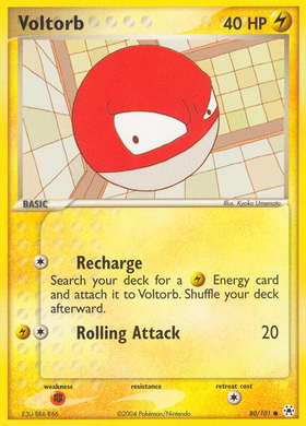 Voltorb (80/101) [EX: Leyendas ocultas] 