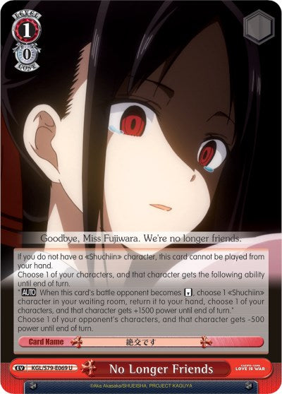 Ya no somos amigos (KGL/S79-E069 U) [Kaguya-sama: Love is War] 