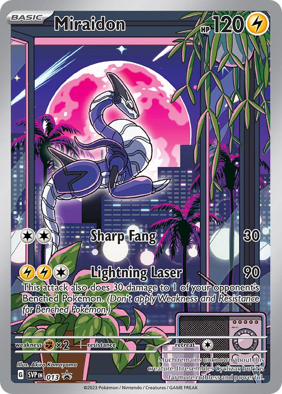 Miraidon (013) [Scarlet &amp; Violet: promociones de Black Star] 