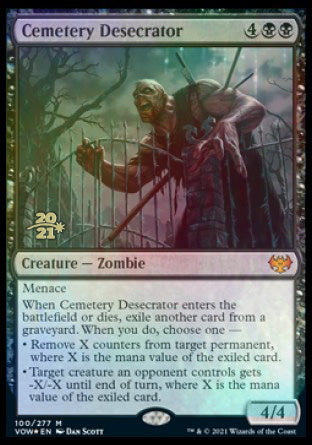 Profanador del cementerio [Promociones de prelanzamiento de Innistrad: Crimson Vow] 