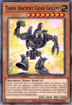 Golem de engranaje antiguo de Toon [SGX1-ENI11] Común 