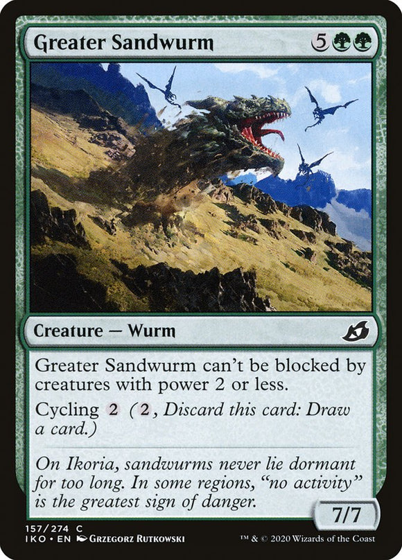 Gran sierpe de arena [Ikoria: Lair of Behemoths] 