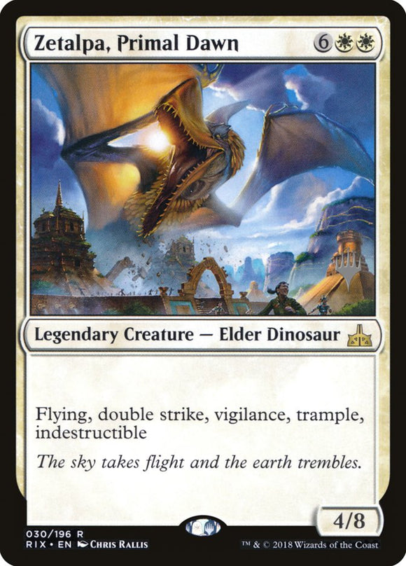 Zetalpa, Primal Dawn (paquete promocional) [Promociones de Rivals of Ixalan] 