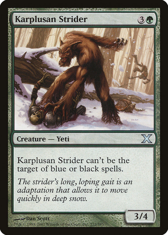 Karplusan Strider [Décima edición] 