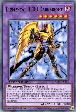 HÉROE Elemental Darkbright [SGX1-ENA25] Común 