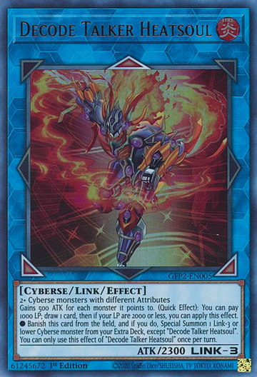 Decodificador Talker Heatsoul [GFP2-EN005] Ultra raro 
