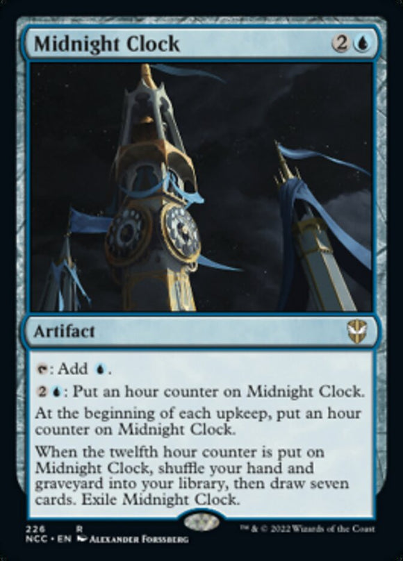 Reloj de medianoche [Calles de New Capenna Commander] 