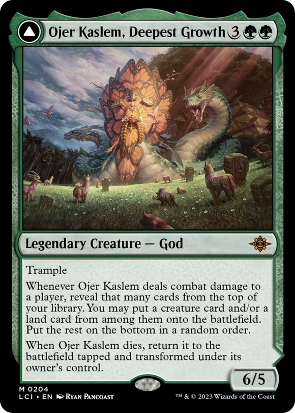 Ojer Kaslem, el crecimiento más profundo // Templo del cultivo [Las cavernas perdidas de Ixalan] 