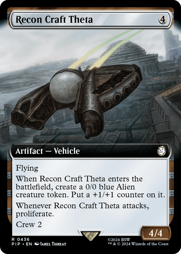 Recon Craft Theta (ilustración ampliada) [Fallout] 
