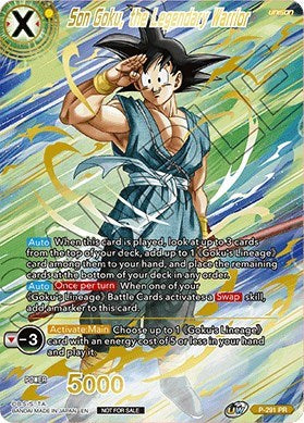 Son Goku, el guerrero legendario (sello dorado) (P-291) [Tarjetas de promoción] 