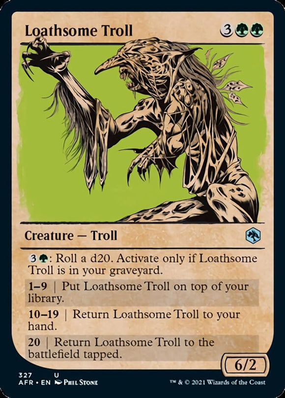 Troll repugnante (escaparate) [Dungeons &amp; Dragons: Aventuras en los Reinos Olvidados] 