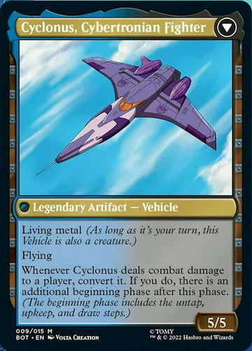 Cyclonus, the Saboteur // Cyclonus, Cybertronian Fighter [Transformers] - 0
