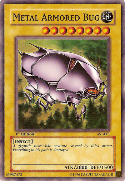 Insecto blindado de metal [AST-005] Común 