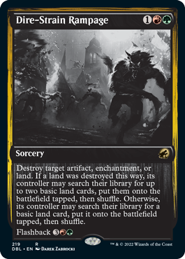 Alboroto desesperado [Innistrad: función doble] 