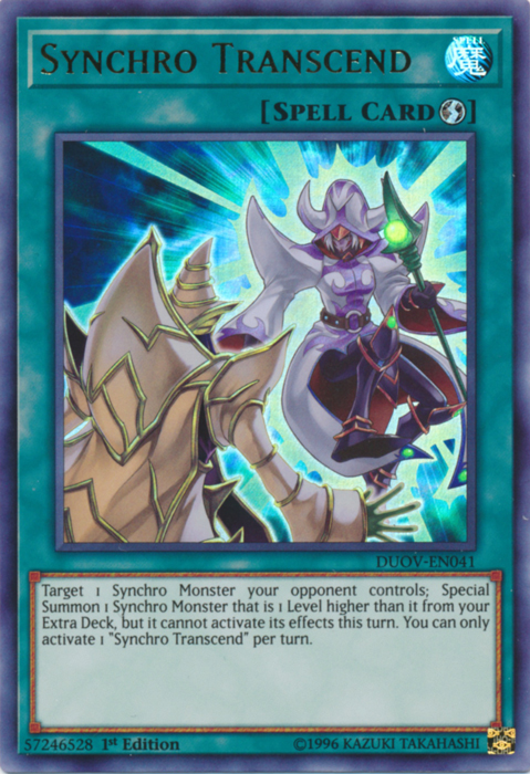 Synchro Transcend [DUOV-EN041] Ultra raro 