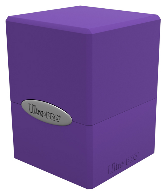 Ultra PRO: Cubo de satén - Púrpura real 