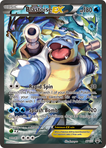 Blastoise EX (XY122) [Promociones de XY: Black Star] 