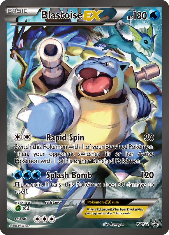Blastoise EX (XY122) [Promociones de XY: Black Star] 