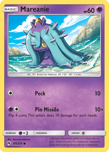Mareanie (105/214) [Sol y Luna: Trueno Perdido] 