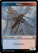 Soldier // Insect Double-Sided Token [March of the Machine Commander Tokens]-2