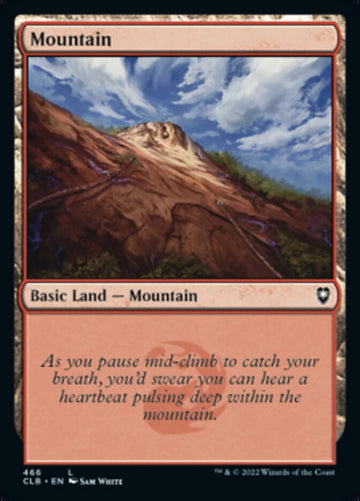 Montaña (466) [Commander Legends: Batalla por la Puerta de Baldur] 