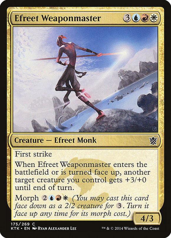 Maestro de armas Efreet [Khans de Tarkir] 