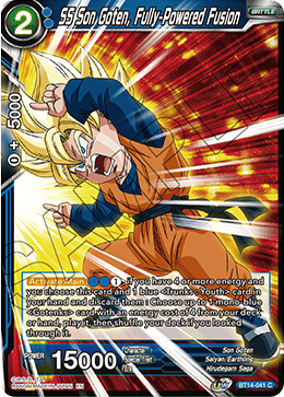 SS Son Goten, Fusión a todo gas (BT14-041) [Cross Spirits] 