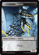 Cat // Inkling (0022) Double-Sided Token [Secrets of Strixhaven Commander Tokens]-2