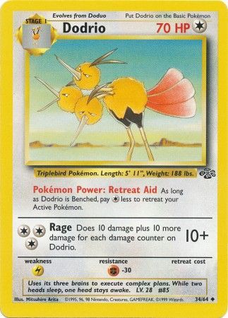 Dodrio (34/64) [Jungla ilimitada] 