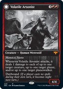 Volatile Arsonist // Dire-Strain Anarchist [Innistrad: Double Feature]-1
