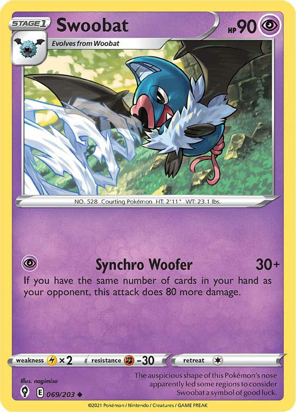 Swoobat (069/203) [Espada y escudo: cielos en evolución] 